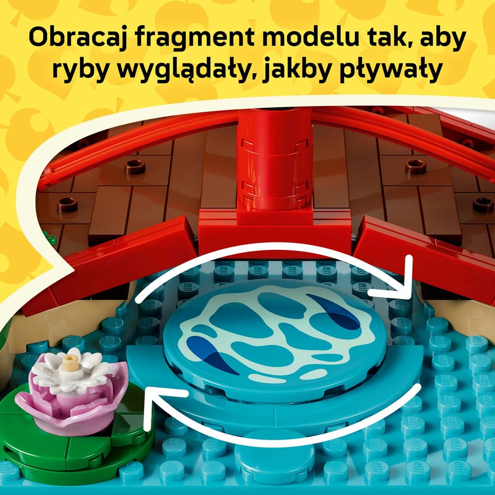 LEGO Animal Crossing Timmy i Tommy na spacerze 77059 | Zabawka gamingowa, zestaw kolekcjonerski, prezent dla fana gry 10+, klocki dla dziewczynek i chłopców, 513 elementów