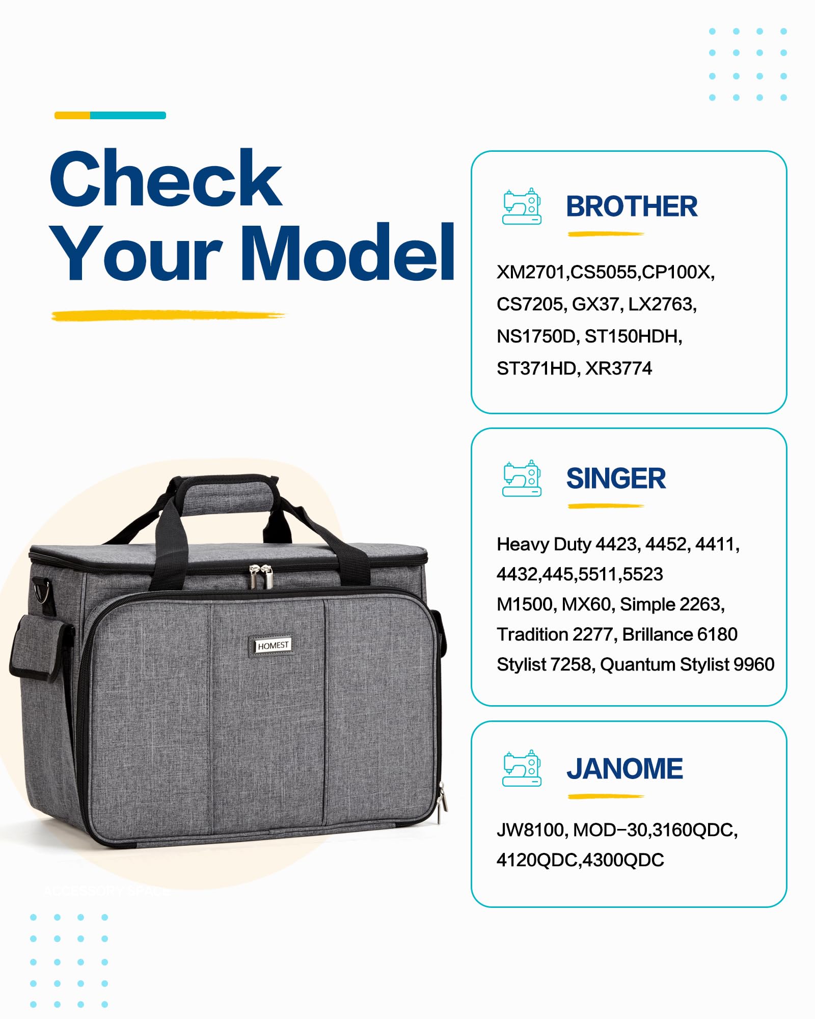 Sewing Machine Carry Case - Protect Your Machine -3 Sewing Machine Carry Case - Protect Your Machine -3