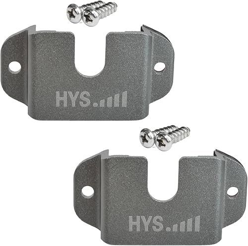 Miniatura 16 de HYS Universal Ham CB Radio/All HT Percha de micrófono con clip para cinturón/perilla redonda universal, walkie talkies/radio marina, soporte de clip