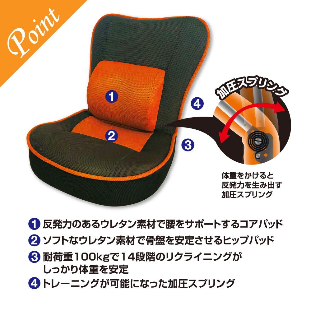 Amazon.co.jp: 【メーカー公式】腹筋座椅子 コアスリマーEX Amazon.co.jp: 【メーカー公式】腹筋座椅子 コアスリマーEX