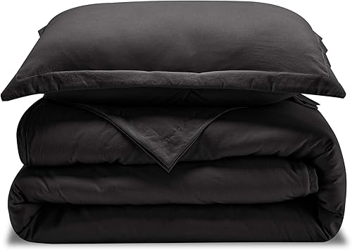 Miniatura 3 de Sleep Zone Juego de funda de edredón para cama, control de la temperatura, 120 gsm, cierre ultra suave, con ataduras en las esquinas 3 unidades