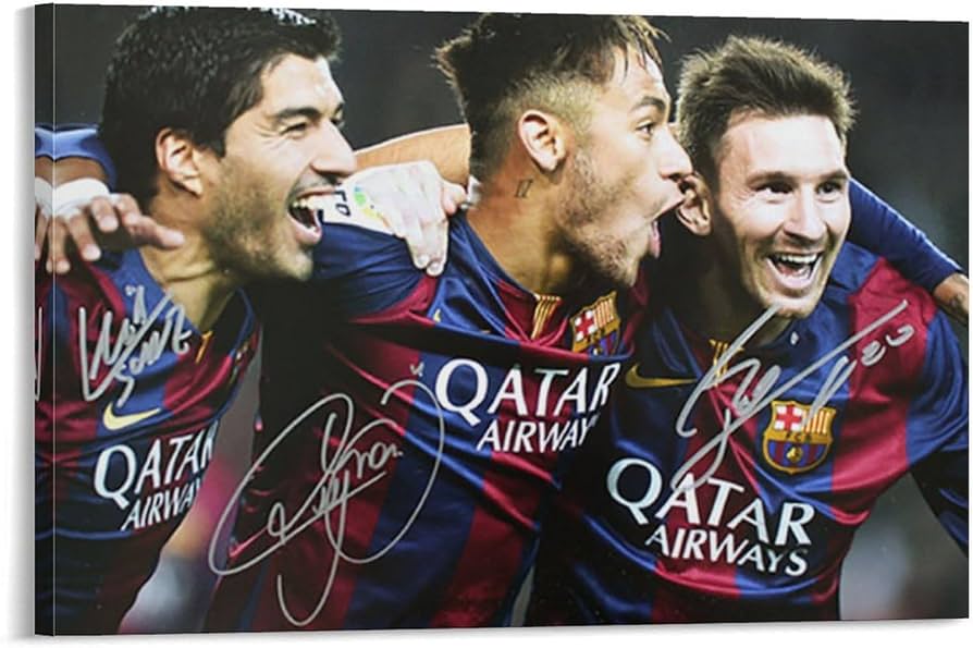 Amazon.co.jp: リオネル・メッシ&ルイス・スアレス&ネイマール