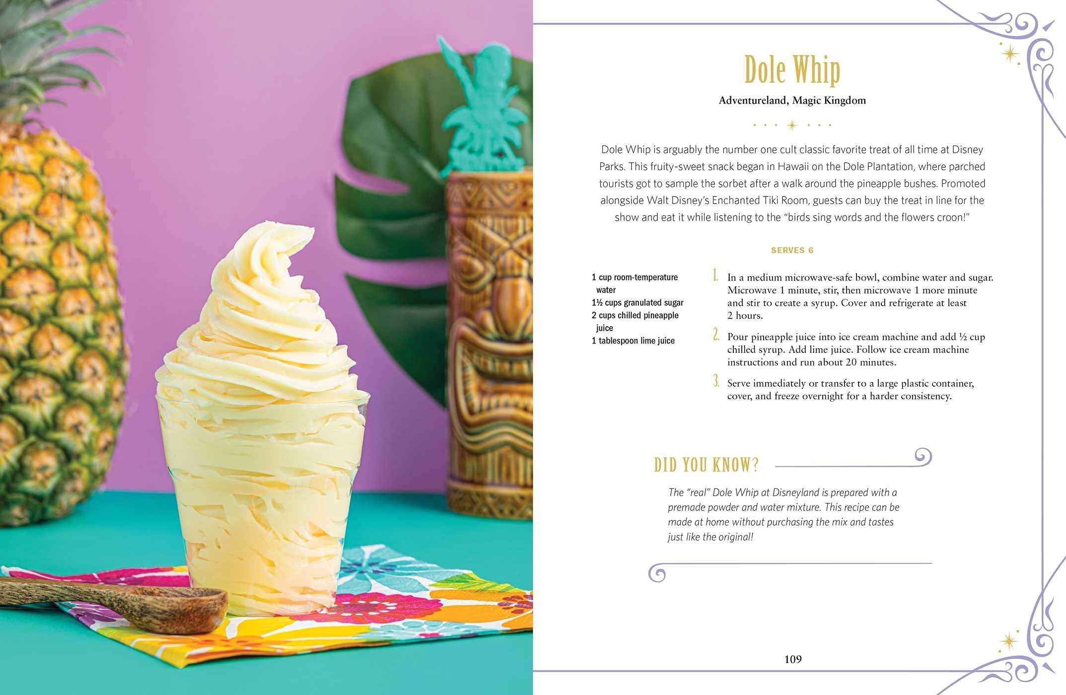 The Unofficial Disney Parks Cookbook: From Delicious Dole Whip to Tasty Mickey Pretzels, 100 Magical Disney-Inspired Recipes (Unofficial Cookbook) [Spiral-bound]