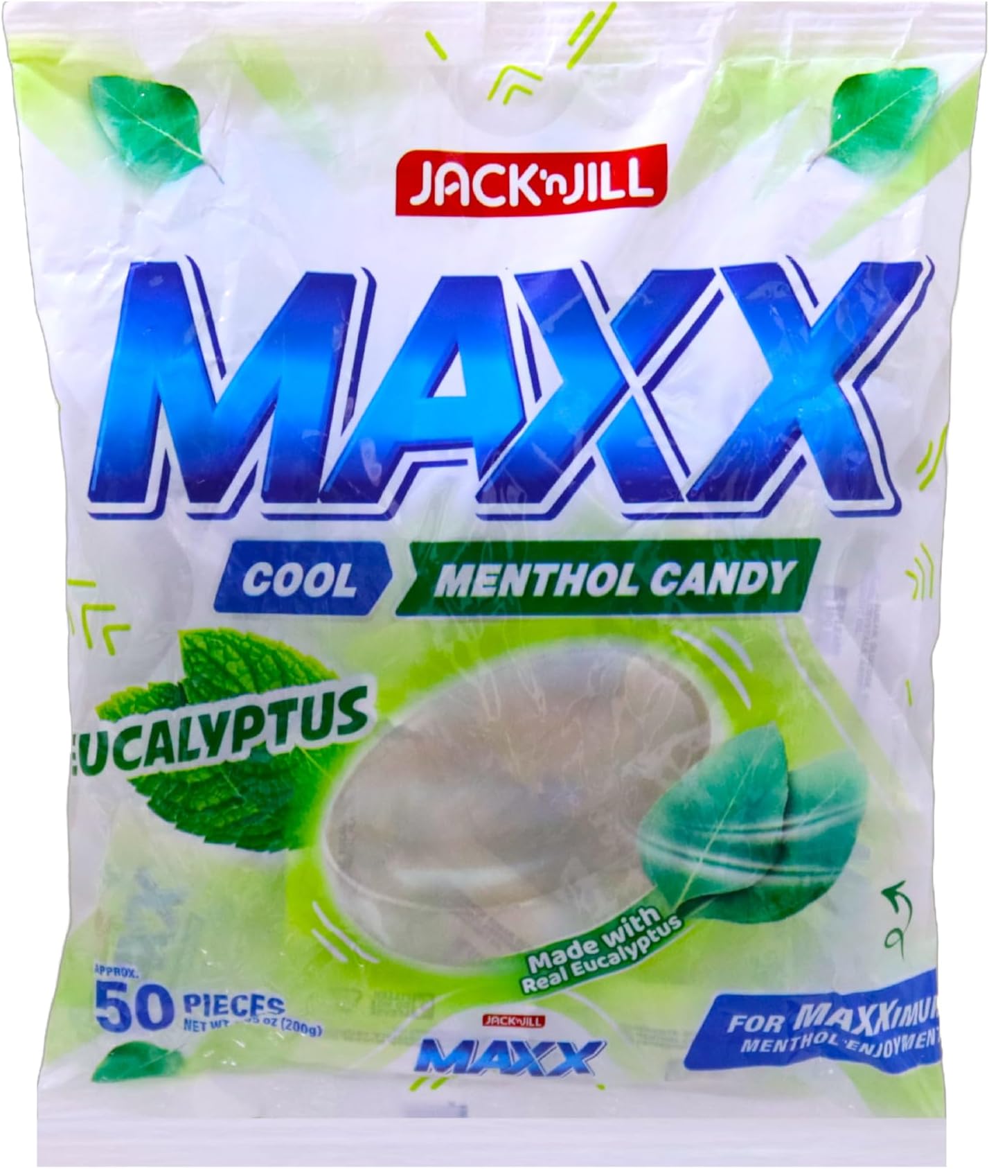 Maxx Cool Menthol Candy Eucalyptus 200g