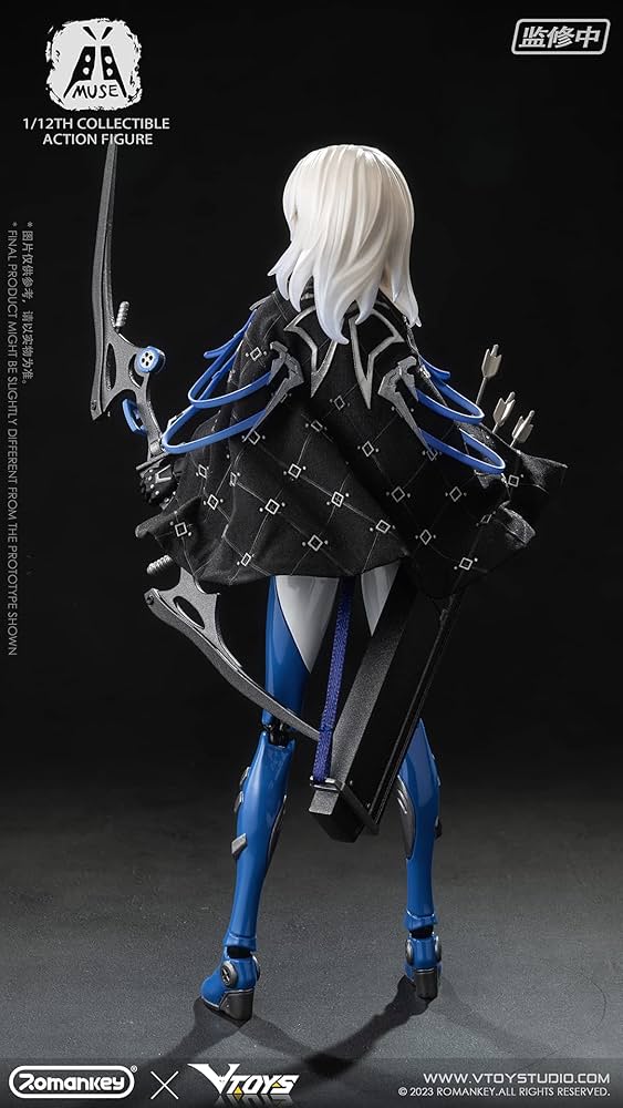 Romankey X VTOYS MUSE 1/12 アクションフィギュア Amazon.co.jp