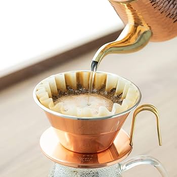 Amazon｜カリタ Kalita コーヒーポット ドリップ式専用 銅 0.7L