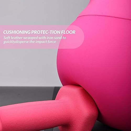 Miniatura 3 de Fitvids Pesas rusas suaves, con relleno de arena de mar y hierro para mujeres y hombres, pesas rusas de vinilo suave codificadas por colores, varios