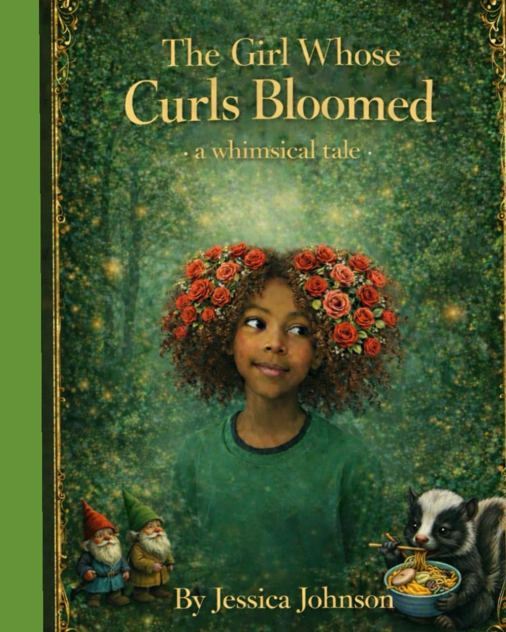 The Girl Whose Curls Bloomed: A Whimsical Tale