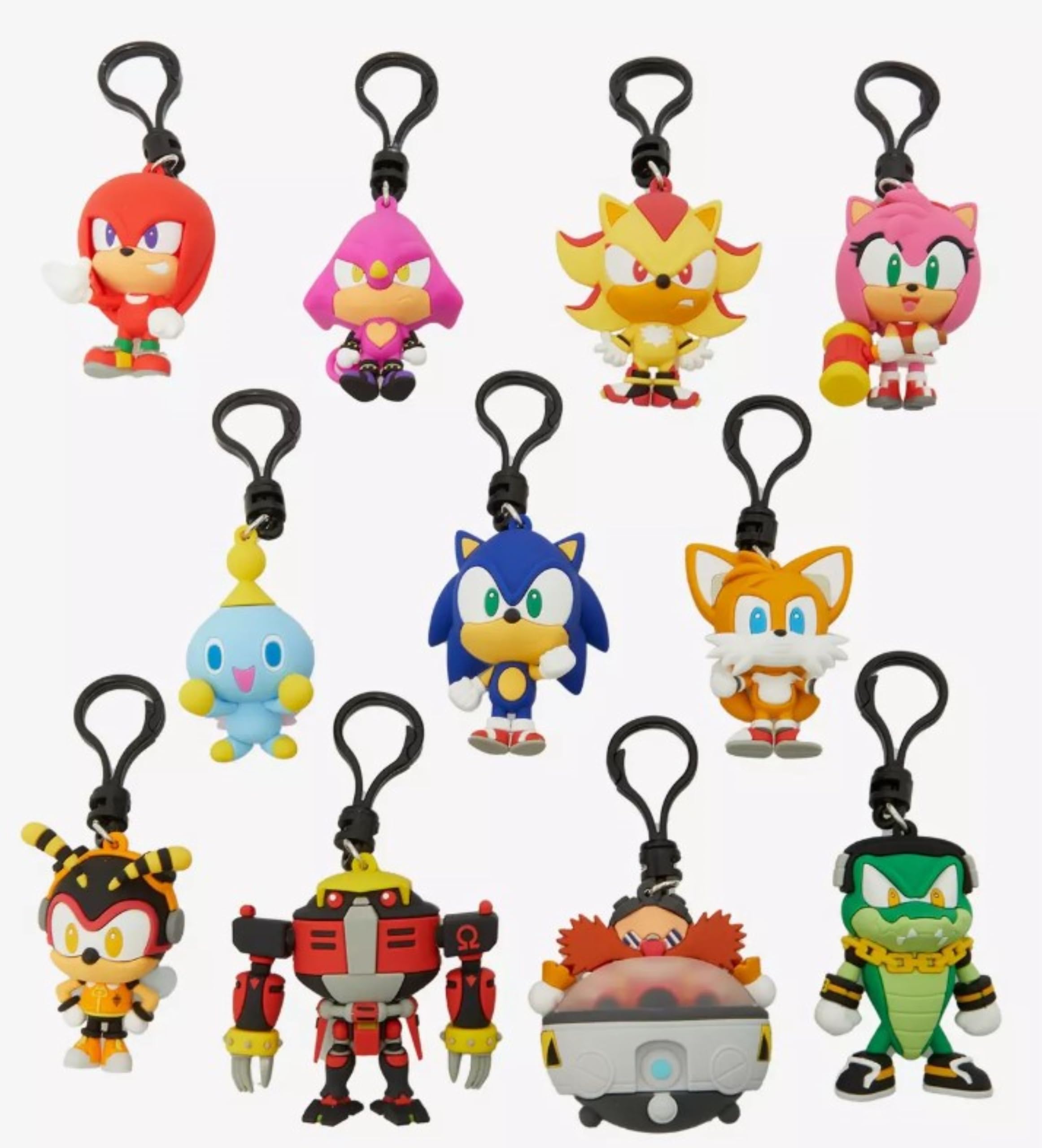 Amazon.com: Sonic the Hedgehog Series 3 3D Foam Figural Bag Clip