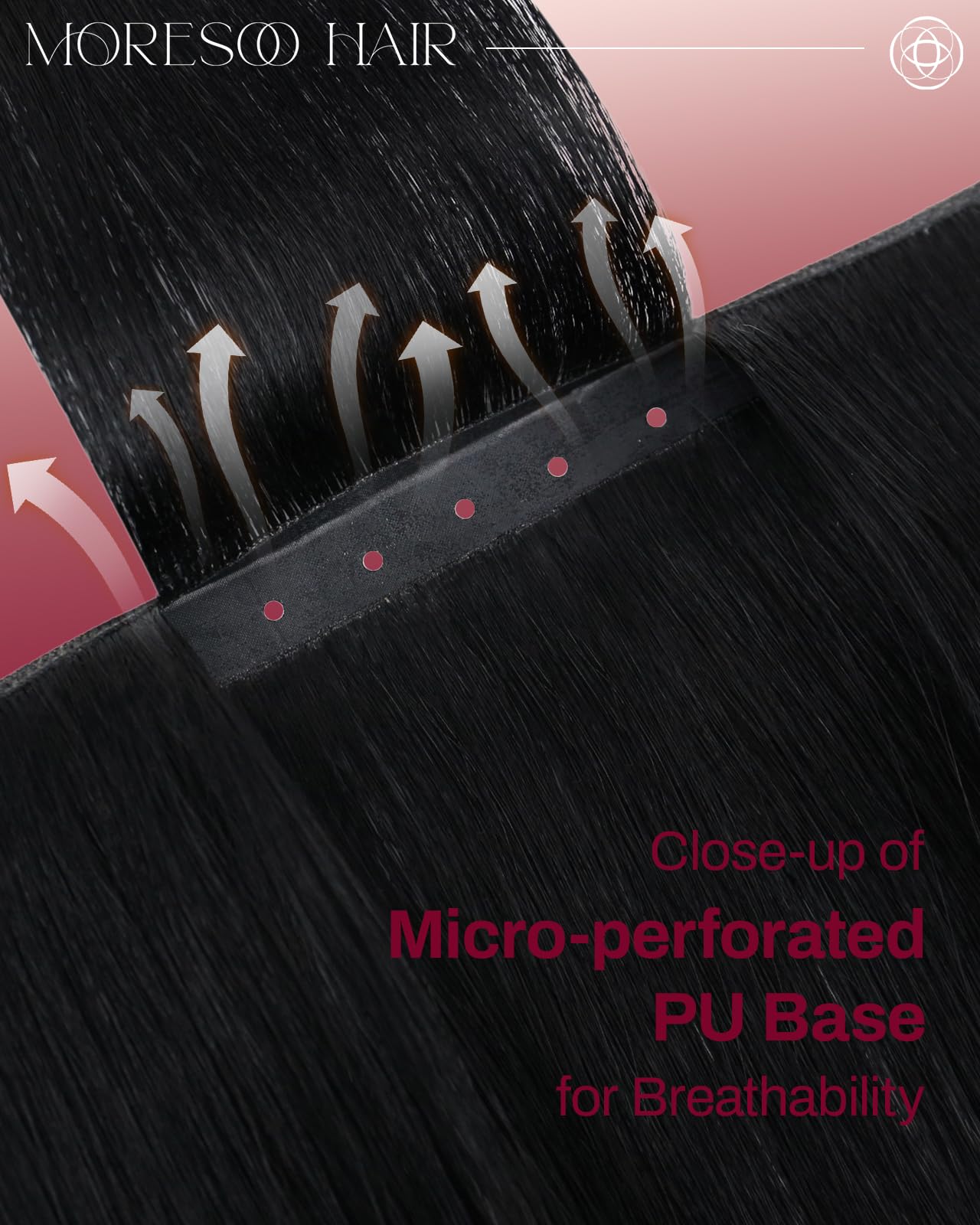 Moresoo Weft Hair Extensions Real Human Hair Medium Brown Highlighted Platinum Blonde Sew in Human Hair Extensions Brown to Blonde Full Head Remy Straight 18 Inch 100g/Pack #P6/60 — view 32