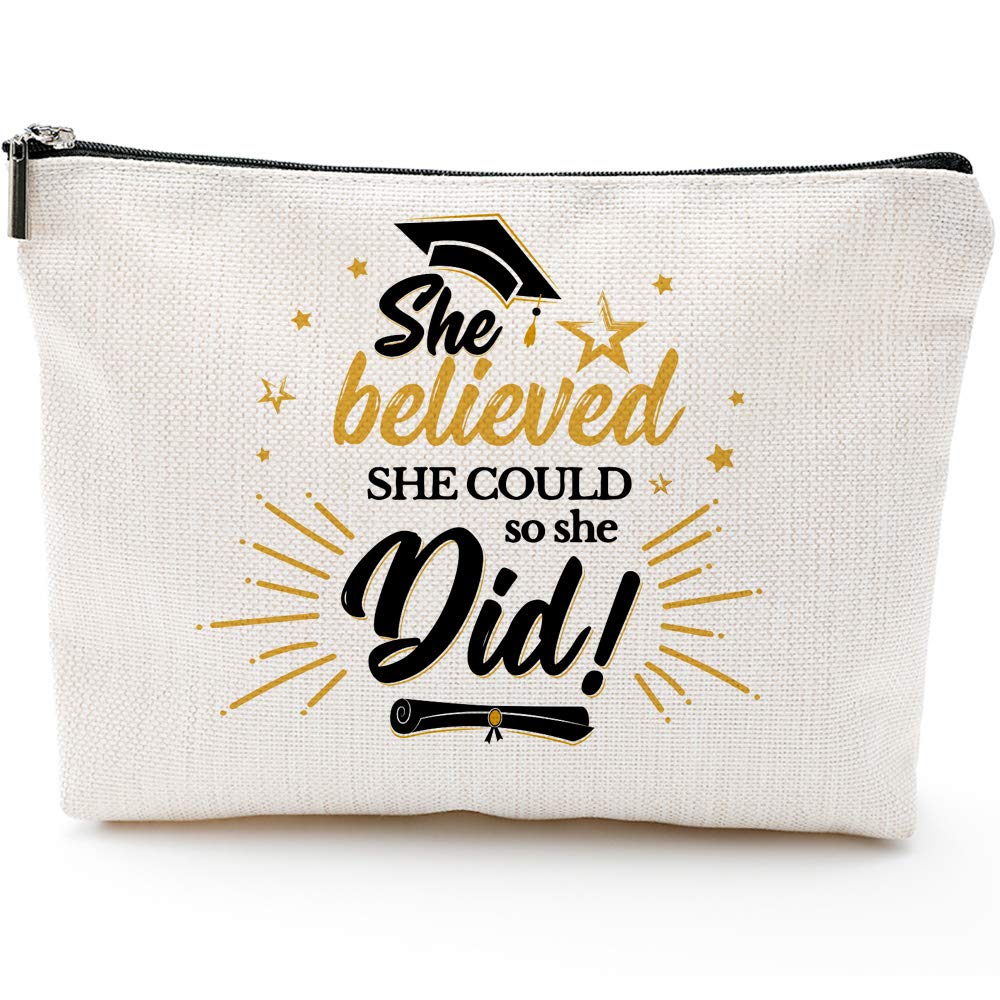 Graduation Gifts for Her 2025-She Believed She Could So She Did, Inspirational Gifts for Women, Personalized Encouragement Gift for Her Inspirational