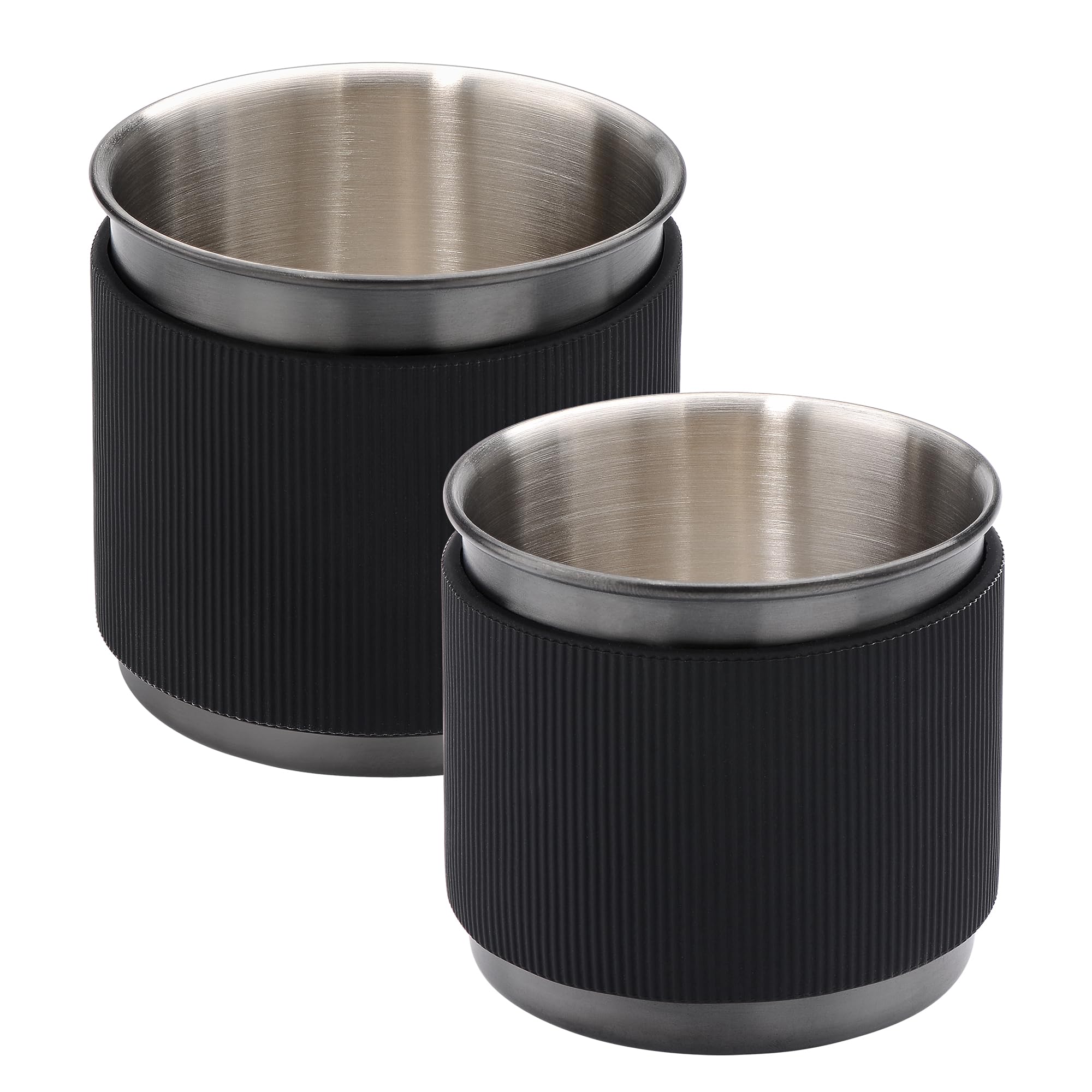 Normcore Set da viaggio per versare il caffè, set portatile per versare il caffè, gocciolatore da viaggio per tazza singola, utilizzare V60 e macchina da caffè in carta con filtro a onda, acciaio