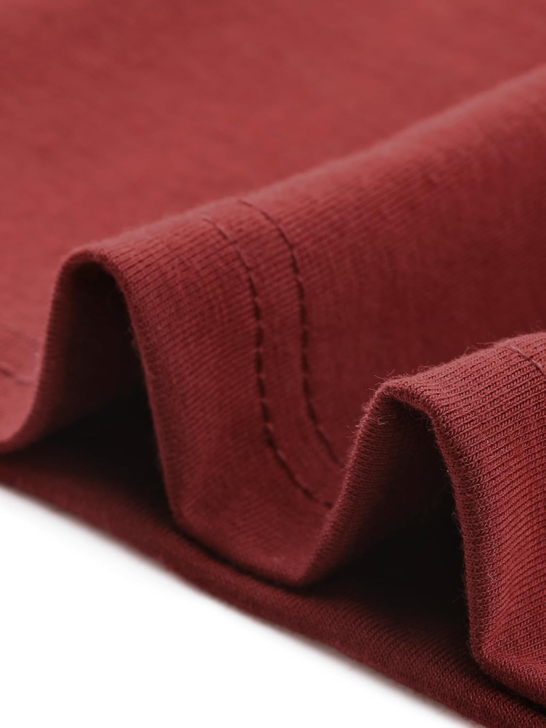 Agnes Orinda Women's Plus Size Long Sleeve t Shirt Tops Crew Neck Front Tucks Detail Casual Blouse Basic Tee Top - Image 6