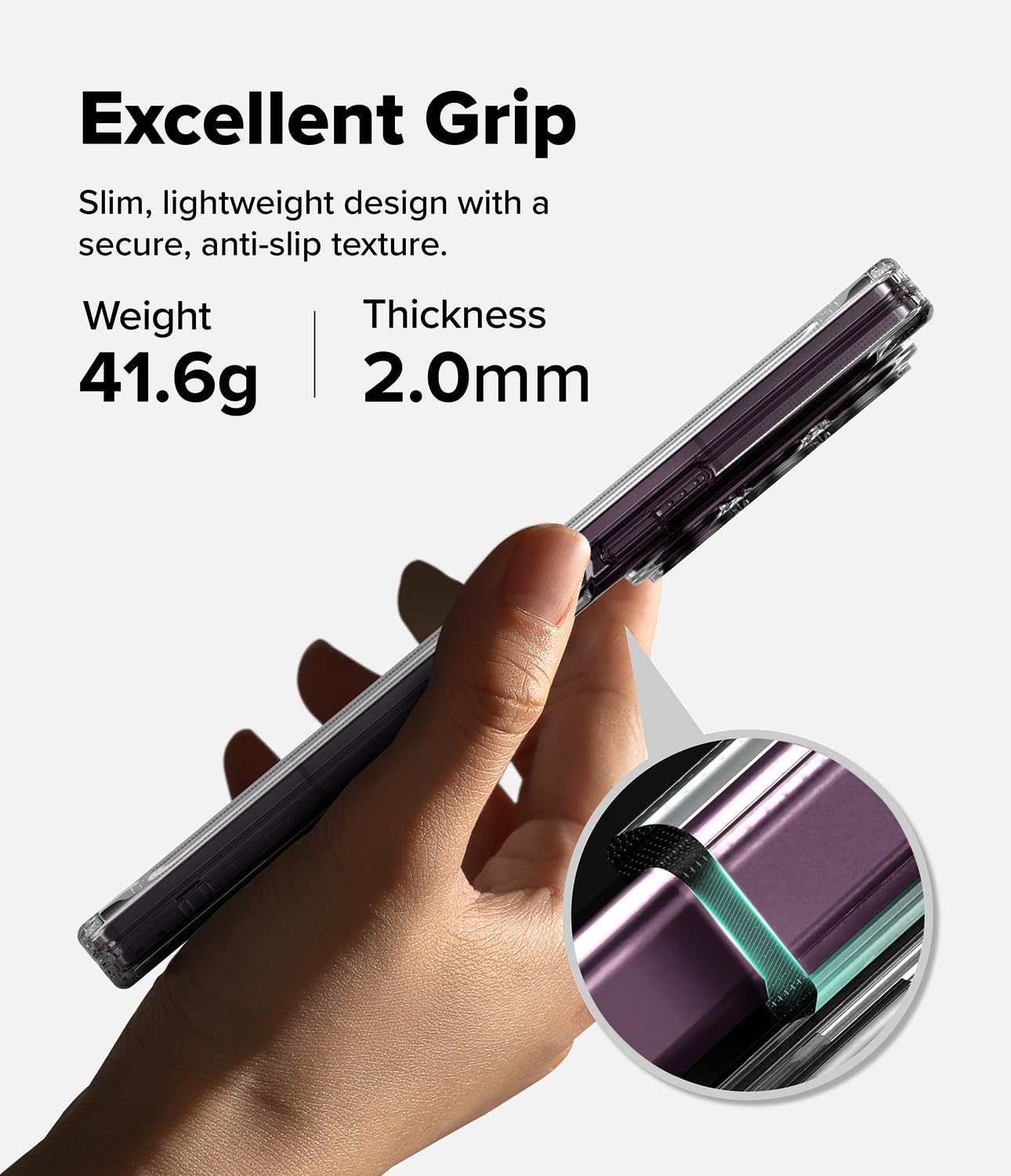 Ringke Funda y Protector Pantalla para Galaxy Z Fold 8 Ultra