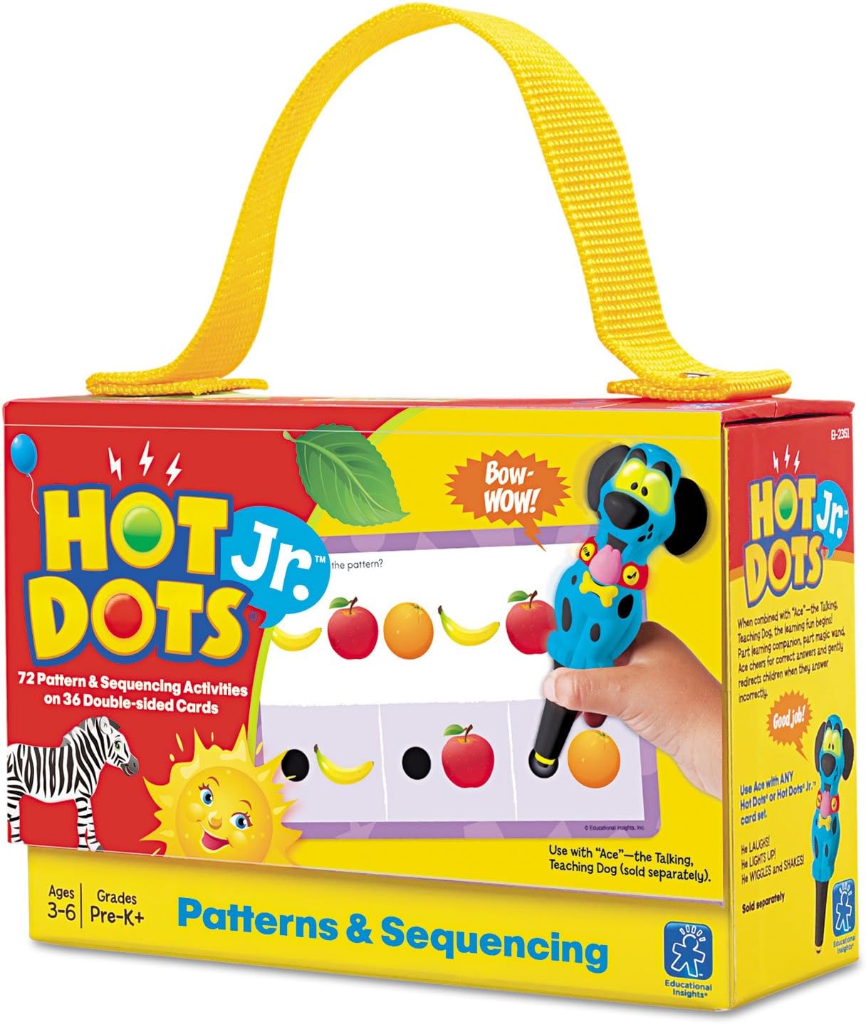 Educational Insights Hot Dots Jr. Patterns & Sequencing