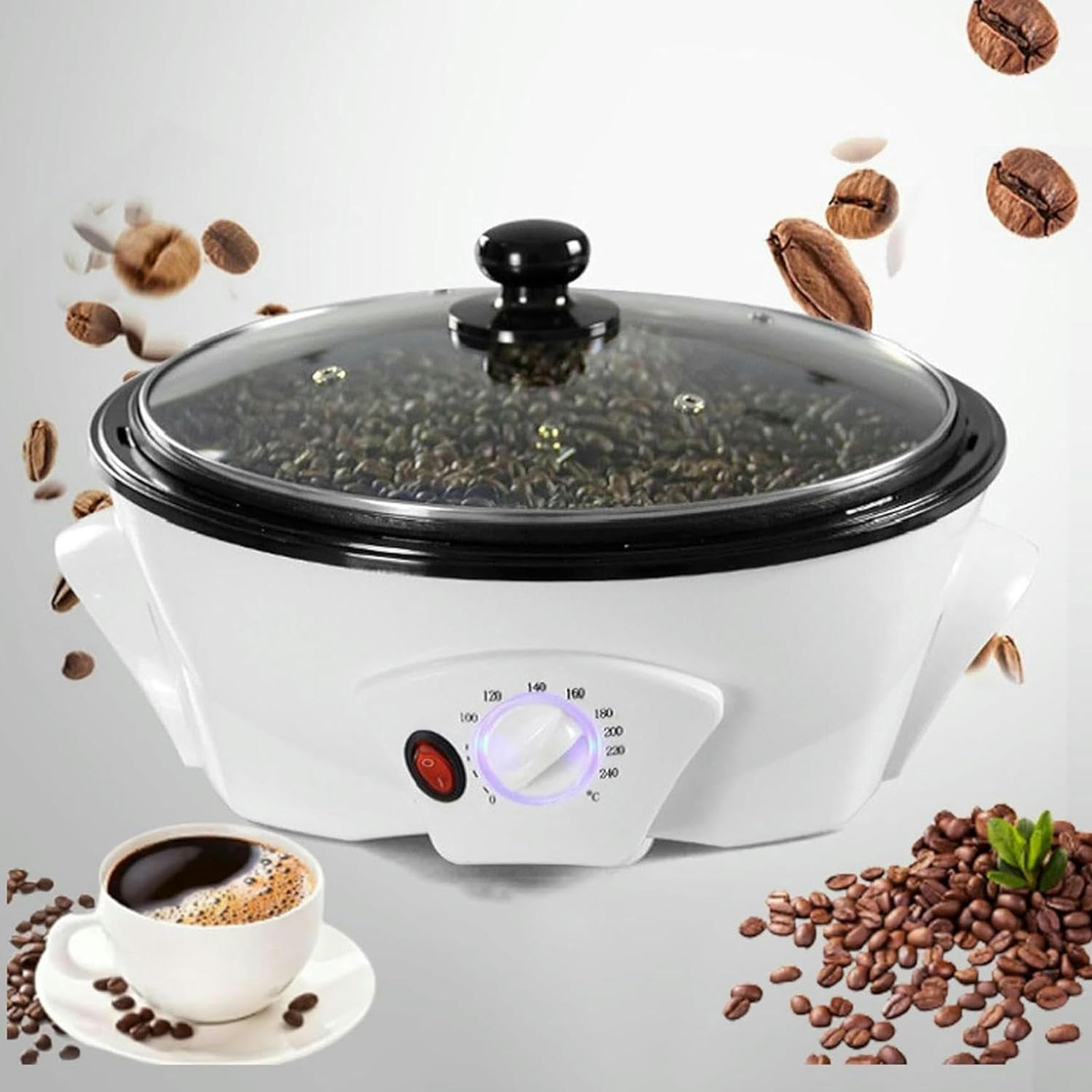 Torréfacteur de café domestique électrique 500g température réglable