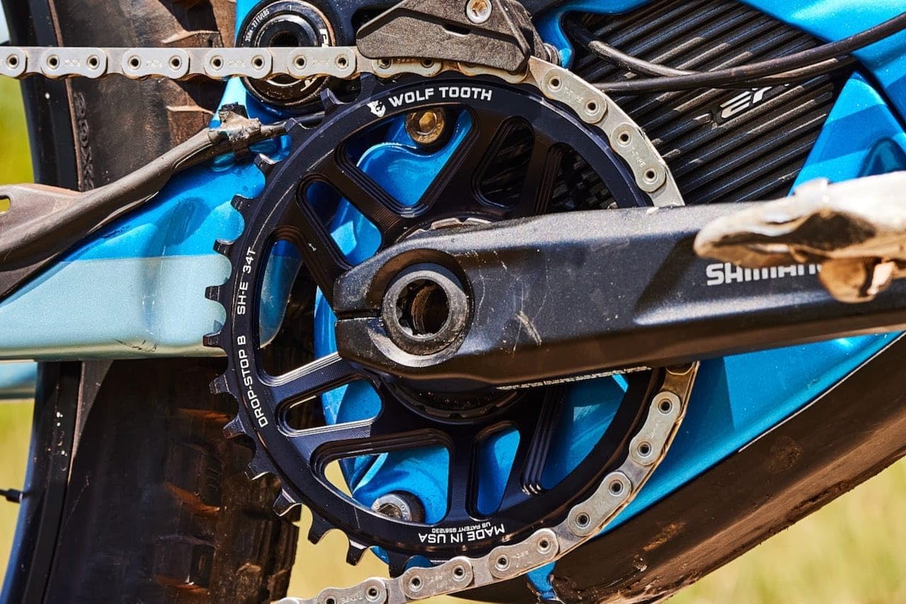 Wolf Tooth Components Shimano E-Bike Chainring Drop-Stop B
