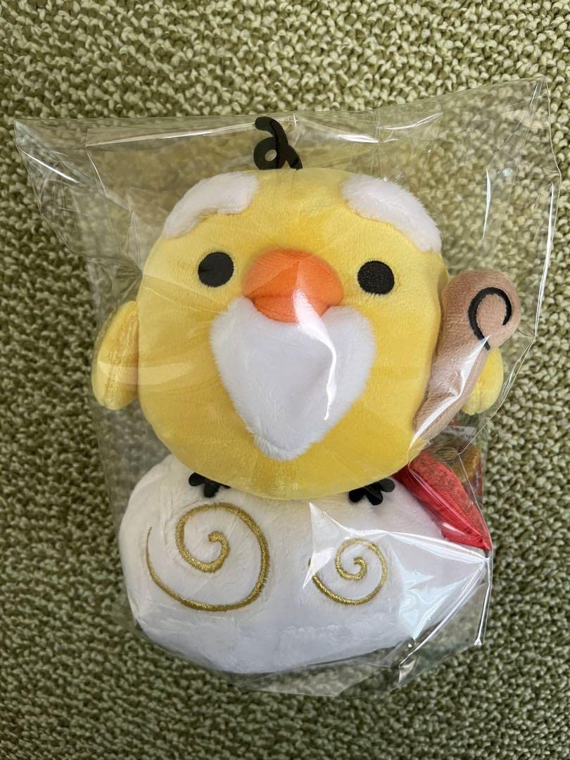 Amazon.co.jp: キイロイトリ 仙人 あつめてぬいぐるみ タグ : おもちゃ