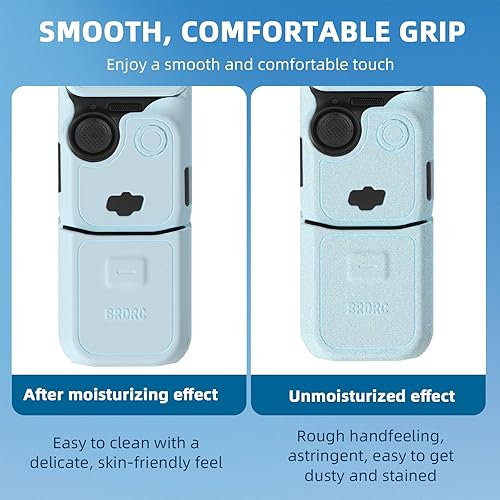 Miniatura 7 de BRDRC Funda de silicona para bolsillo 3, protector de lente resistente a los arañazos, compatible con DJI OSMO Pocket 3 Creator Combo Accesorios