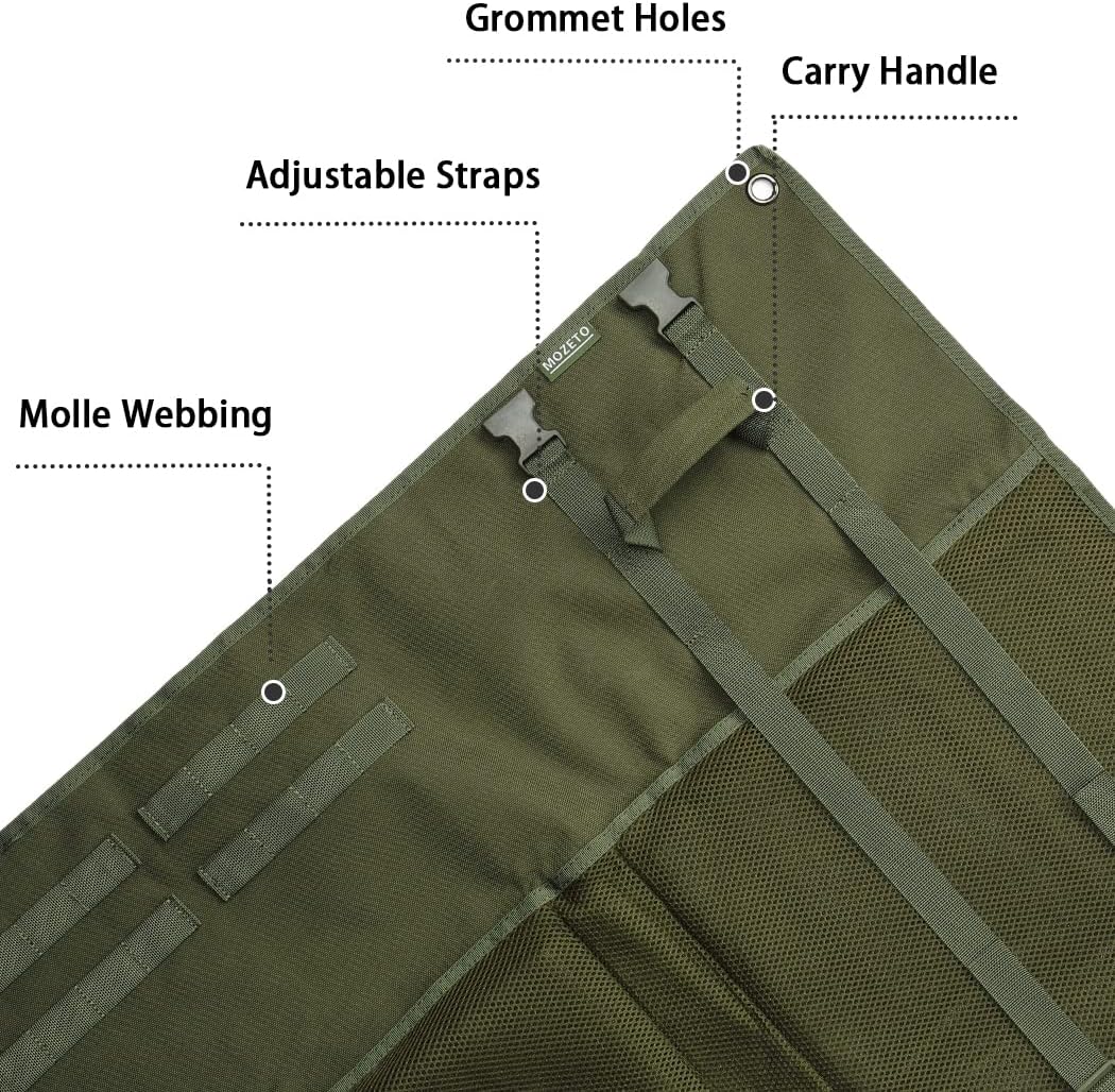 MOZETO Shooting Mat Extra Large Durable Shooting Mats Prone Padded Hunting Accessories for Range Hunting