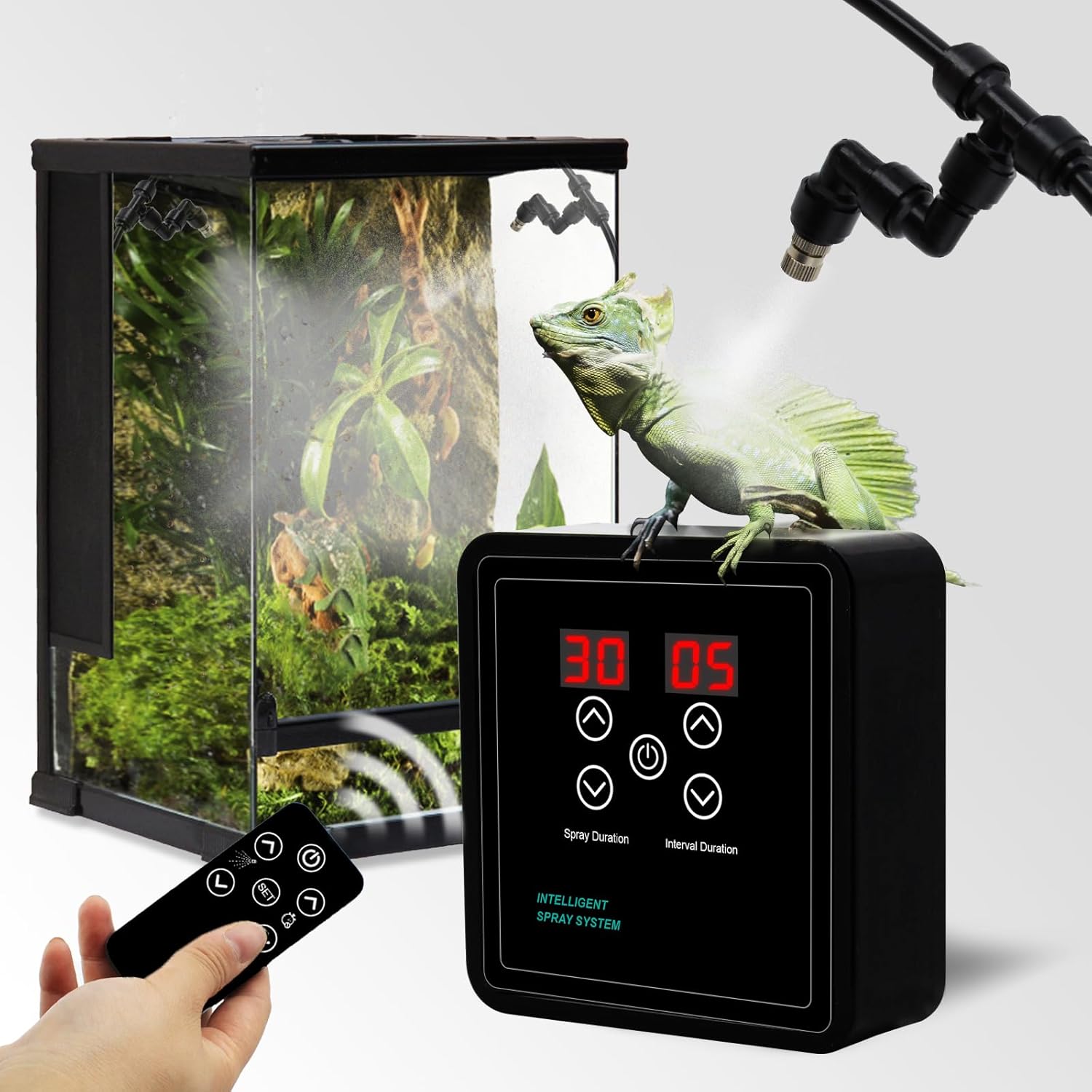 MECESOR Reptile Humidifiers Misting System for Reptile
