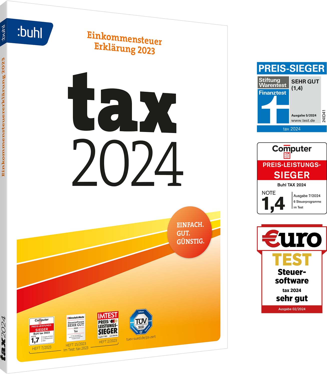 Tax 2024 DVD Box (für Steuerjahr 2023)