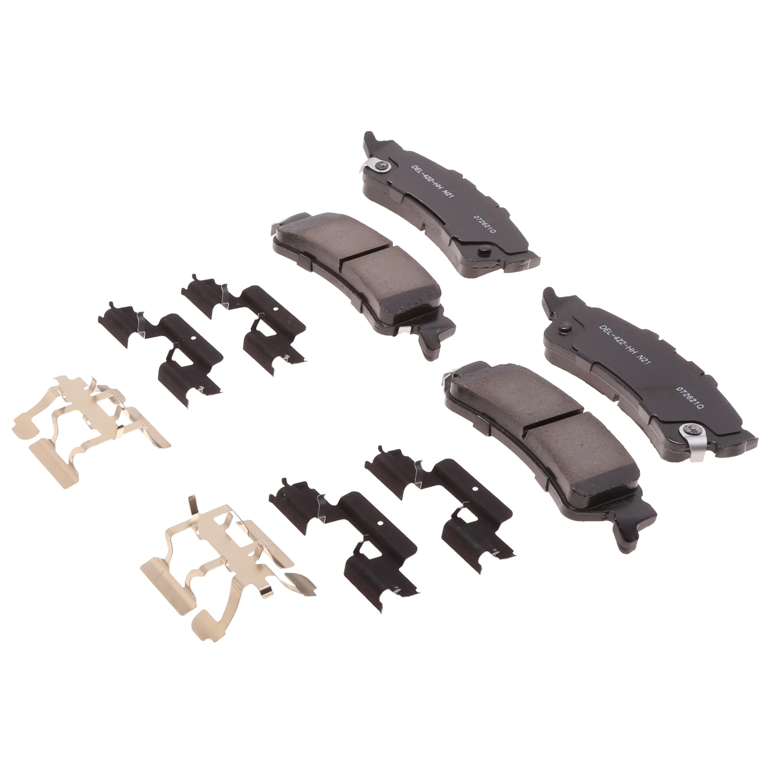 Amazon.com: ACDelco Gold 17D792CHF2 Ceramic Rear Disc Brake Pad 