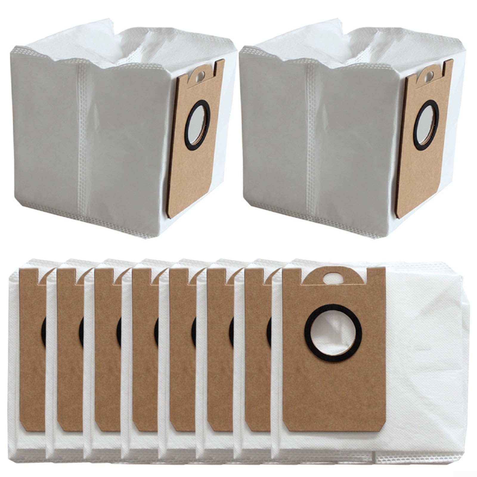 3.5 L Dust Bags For BObsweep Dustin and For Orb-i Robot Vacuum Cleaner, Large Capacity VacuumCleaner Dust Bags Dirt Disposal Bags,Disposable Dust Bag