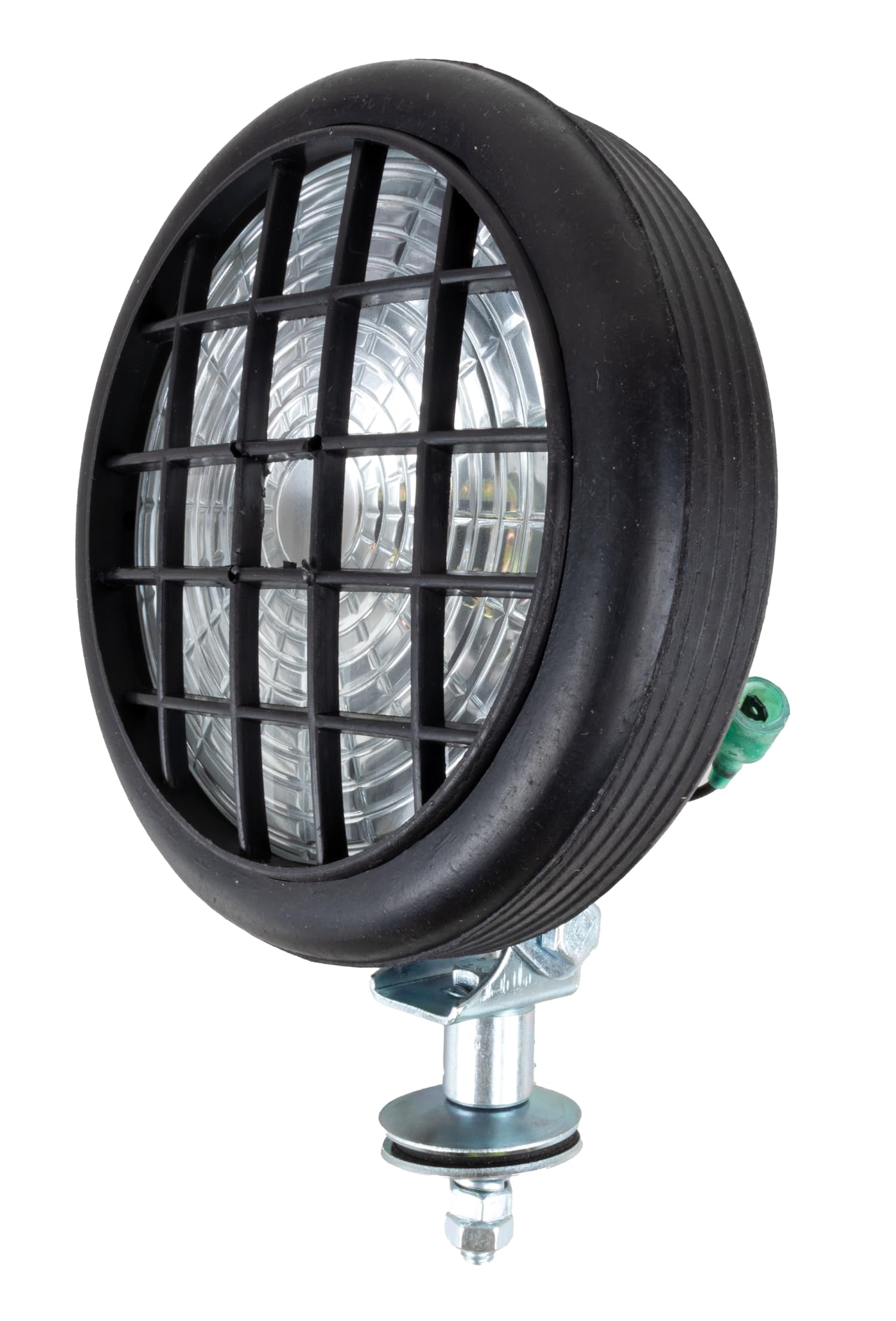 Ama Faro da Lavoro Alogeno Ø 135 mm da 24 V 55 W con Orientamento Rotondo e Supporto Regolabile