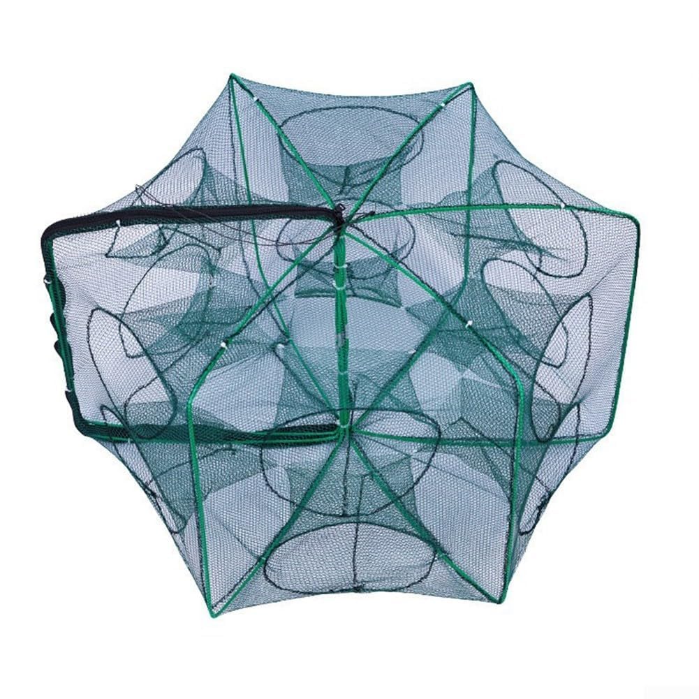 For Fishing Bait Trap Featuring Reinforced Mesh Construction Ideal for Efficient Crab and Shrimp Capture (12 holes)