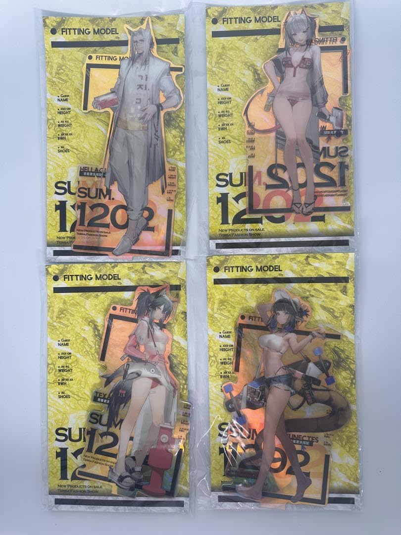 Amazon.co.jp: アークナイツ Liduke アクリルスタンド 全種類 F : おもちゃ 