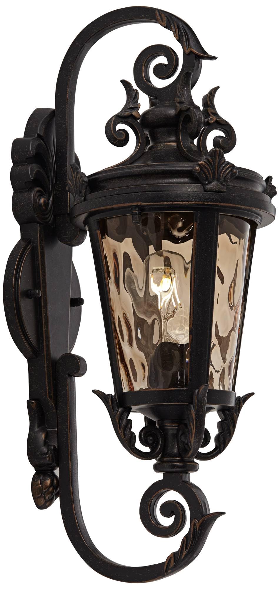 John Timberland Casa Marseille European Vintage Outdoor Wall Light