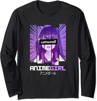 Amazon.com: Anime Girl Cute Censored Eyes Cutesy Otaku