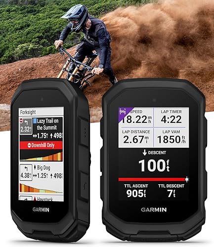 Miniatura 6 de Garmin Edge MTB - Computadora de bicicleta GPS resistente con métricas de bicicleta de montaña, mapas de sendero y topo, GPS multibanda, navegación,
