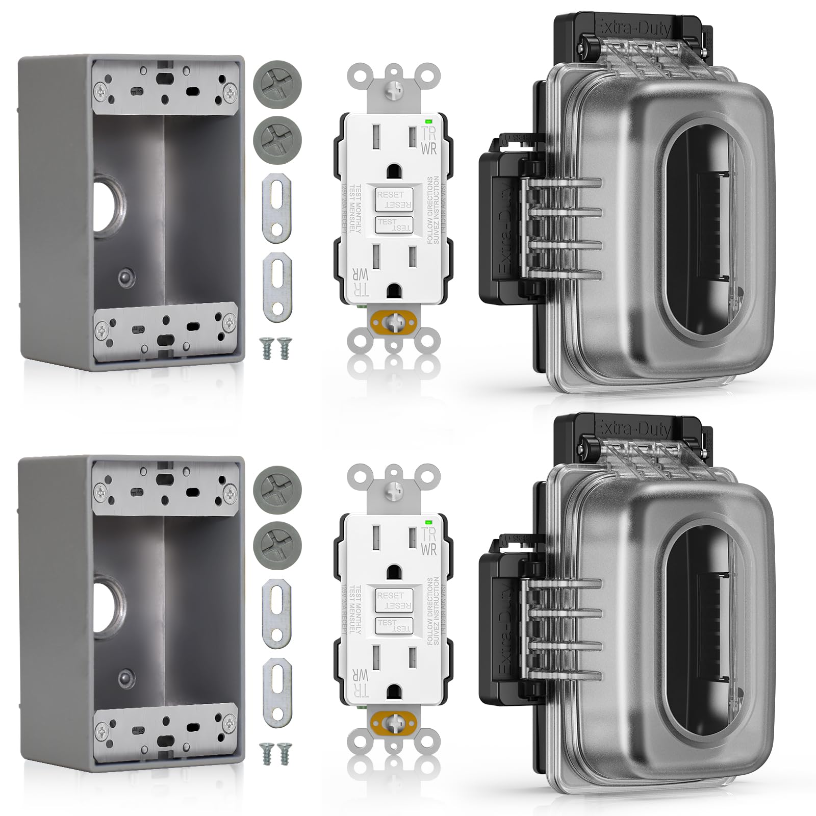 ELEGRP Outdoor GFCI Outlet - outlets and accessories | Mubboo