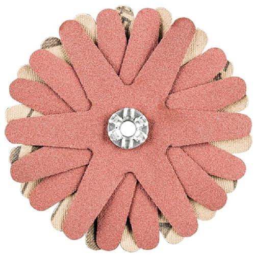 PFERD 44028 2-3/4" POLISTAR-Tube A/0 240 Grit 4mm Bore, 6 Star Layers (10pk)