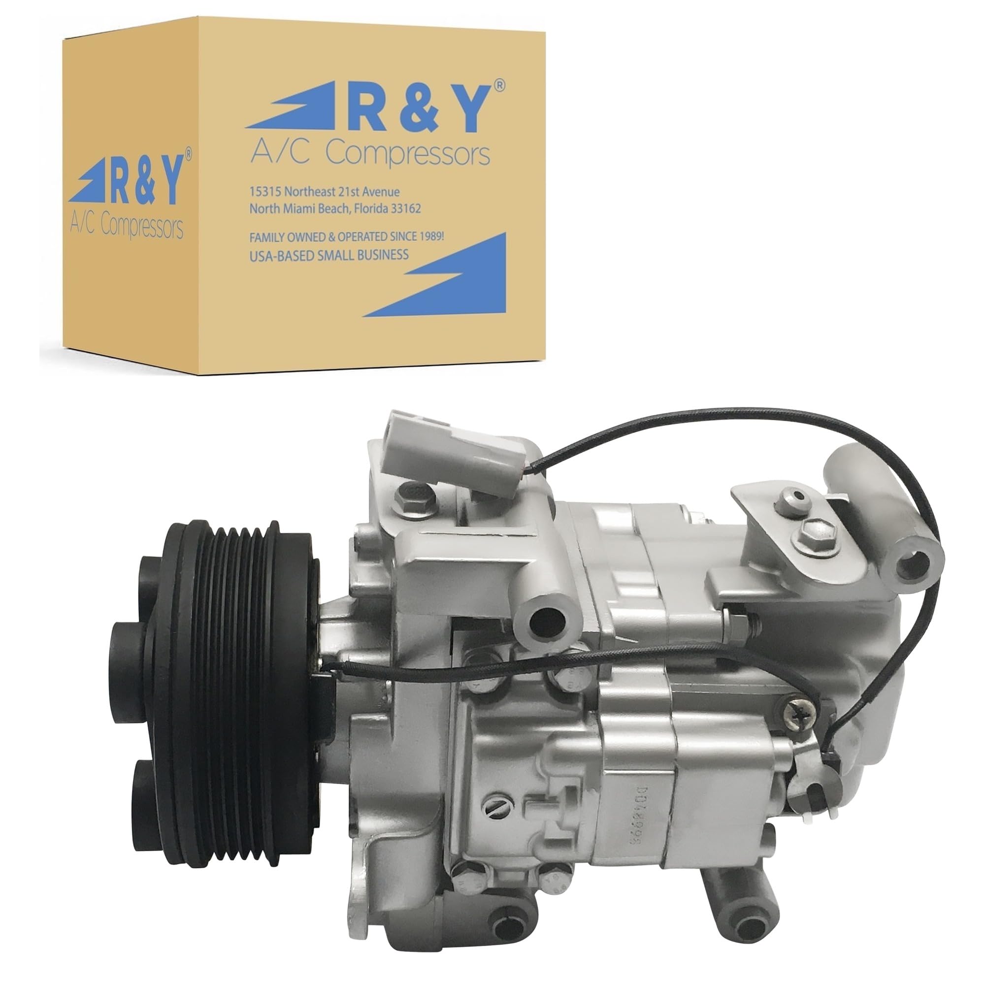 RYC Automotive Air Conditioning Compressor and A/C Clutch EG463