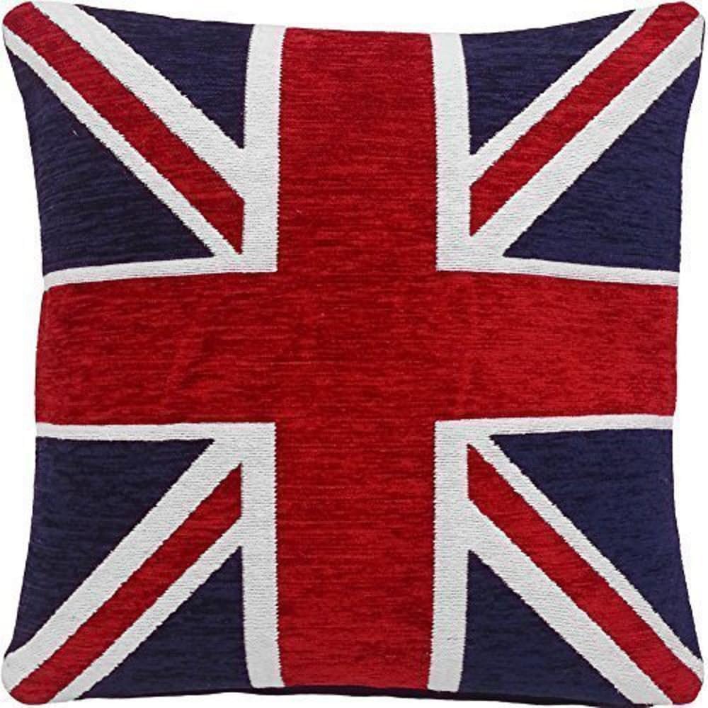 union jack pillow case