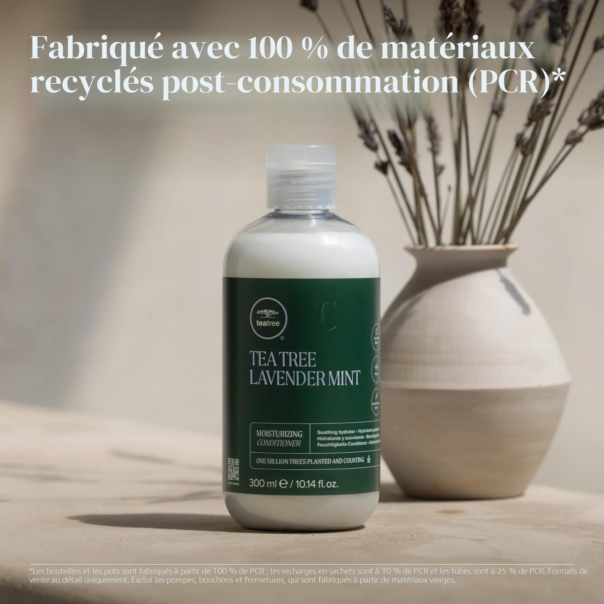 Paul Mitchell Après-shampoing hydratant Tea Tree Lavande Menthe 1000 ml