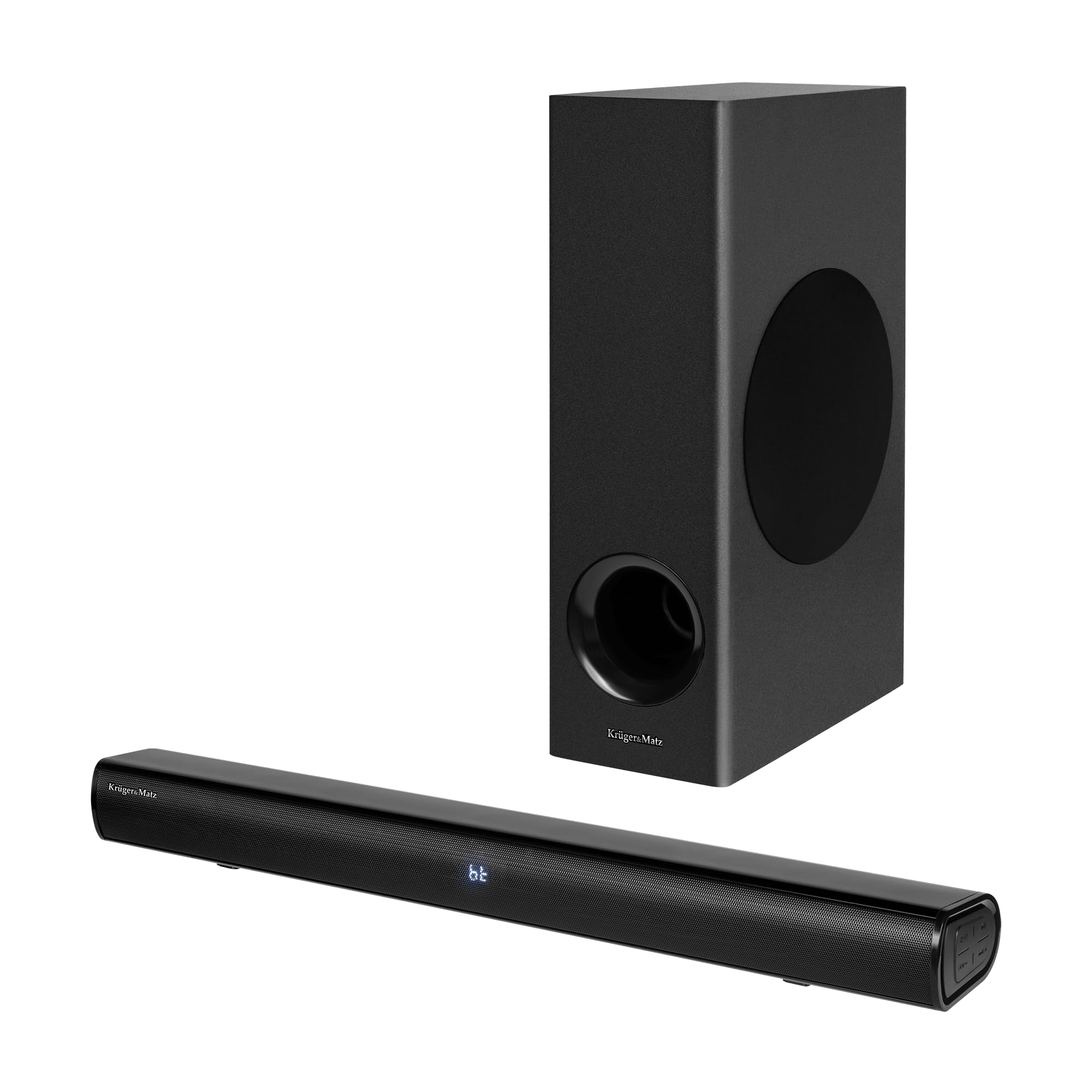 Kruger&Matz Soundbar Aktywny Planet 2.1 Głośniki 2x8 W Bluetooth 5.3 Subwoofer 4” 20 W KM0575
