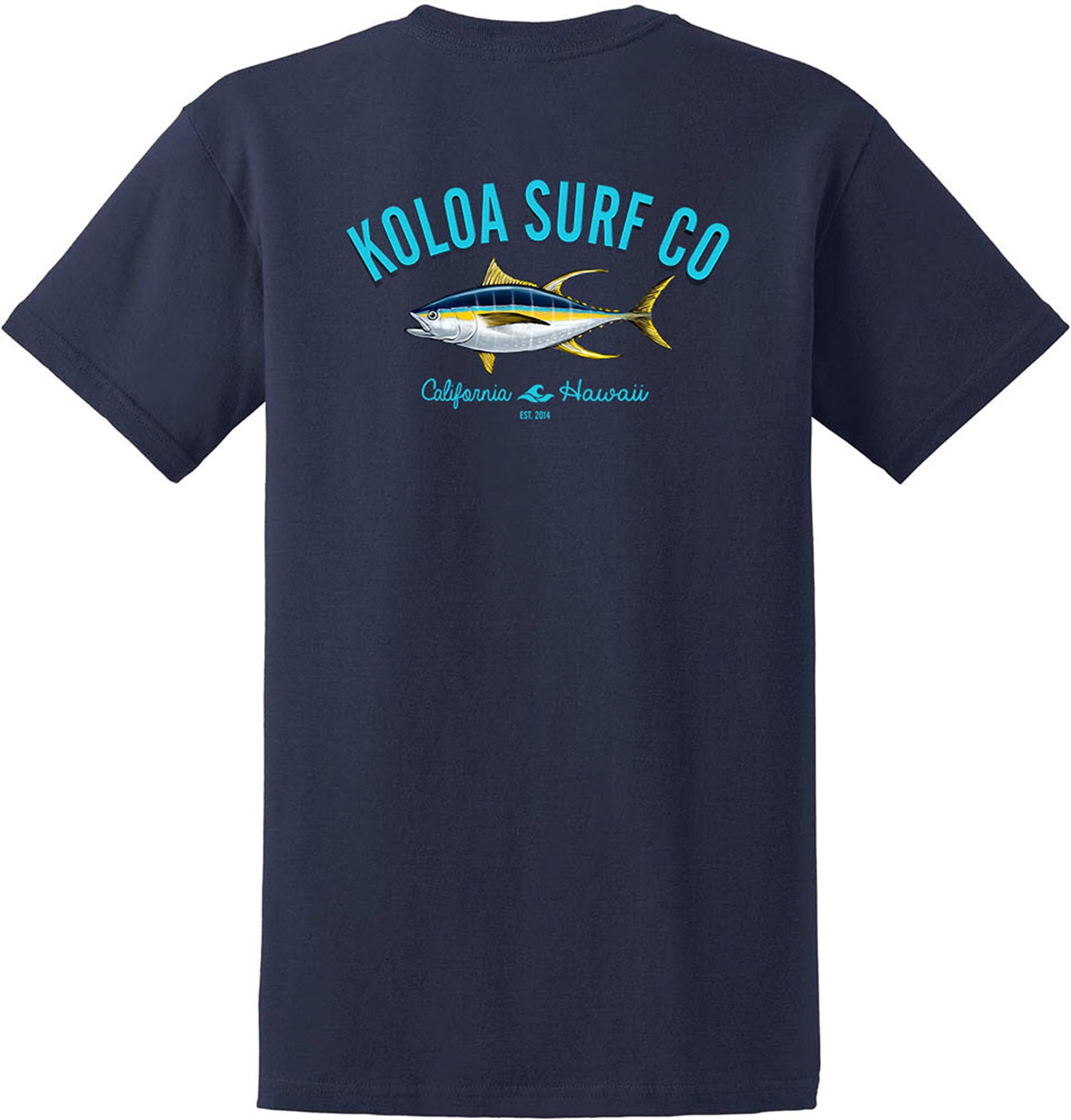 Joe's USAKoloa Surf Custom Graphic Heavyweight Cotton T-Shirts in Regular, Big and Tall