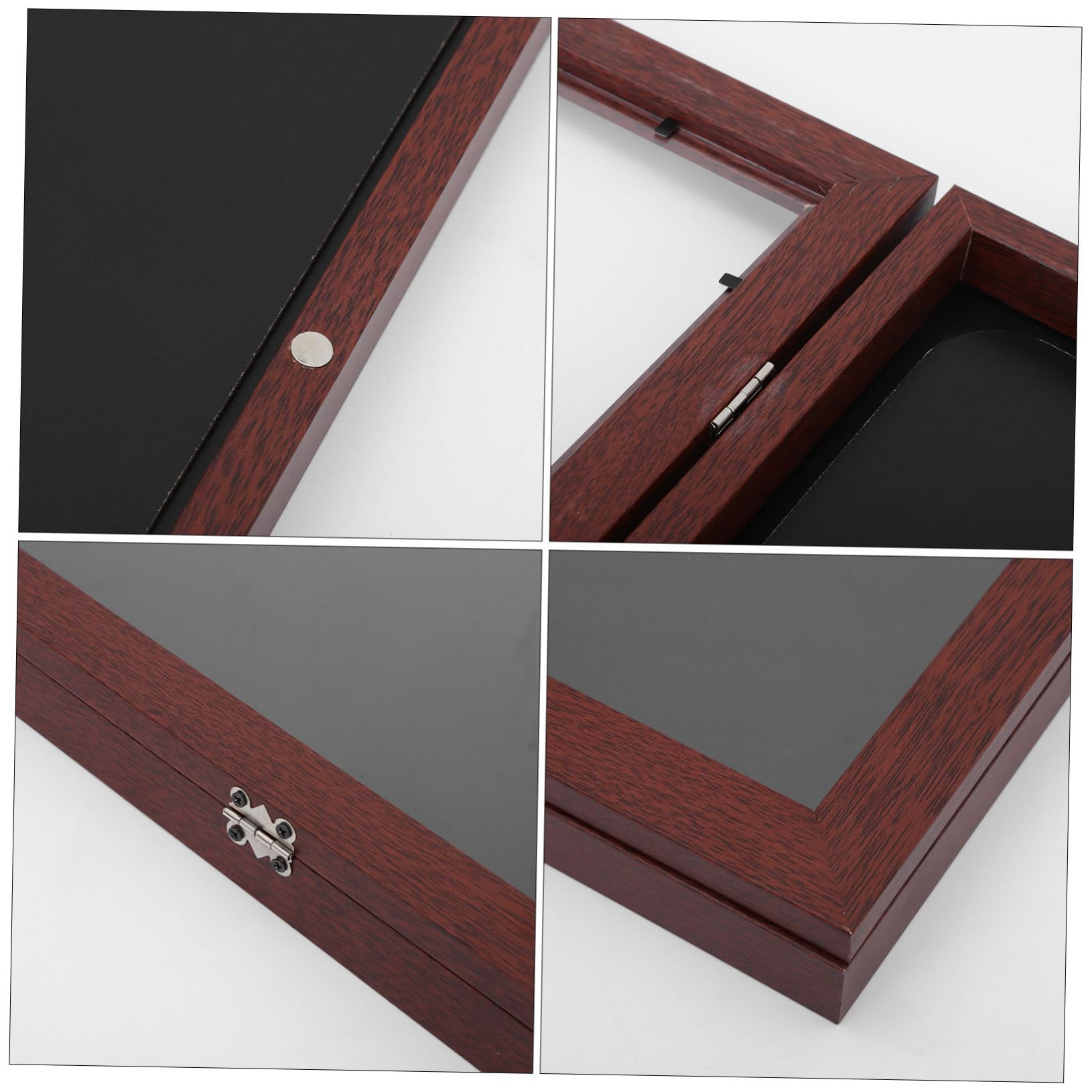 Zerodeko Cadre Maillot en Bois Marron Rectangulaire 14x18 Pouces