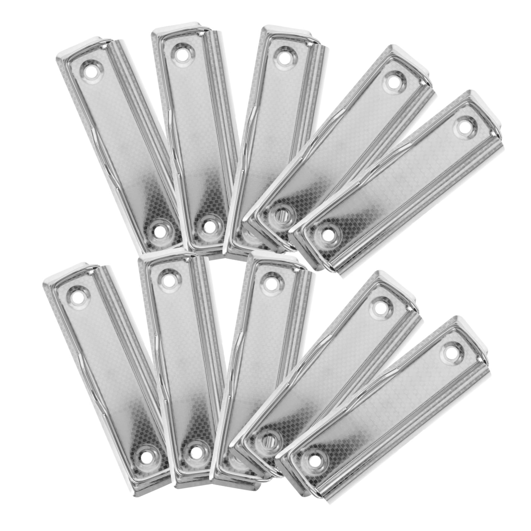 COHEALI 50 Pezzi Clip per Documenti in Metallo con Rivetti Morsetti Resistenti per Ufficio e Scuola Fermagli per Carta e File con e Duratura