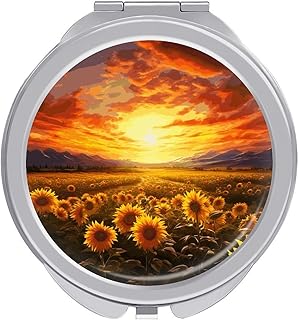 Portable Travel Makeup Mirror, Dreamlike Suns...