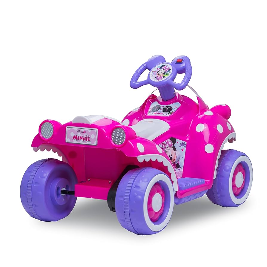 Amazon.com: Kid Trax Toddler Disney Minnie Mouse Quad Ride