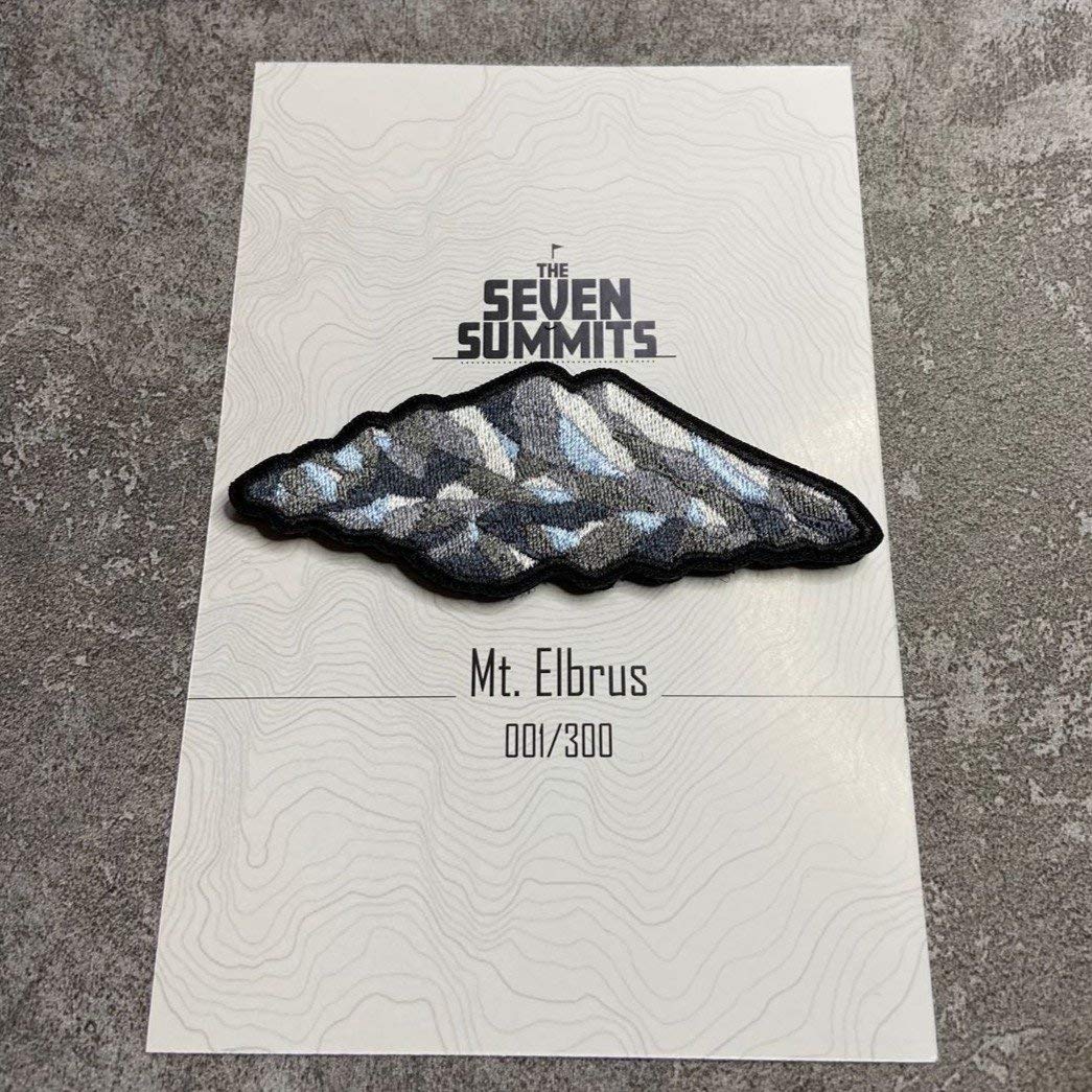 Seven Summits 7S #1 Elbrus Embroidery Patch