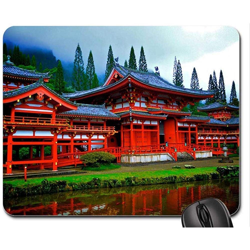 Naik_Michel_HDR_Hawaii Mouse Pad/Mouse Mat, Mousepad Houses Mouse Pad/Mouse Mat
