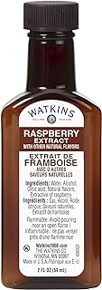 Watkins Raspberry Extract with Other Natural Flavors, Non-GMO, Kosher, 59 ml, 1 Count