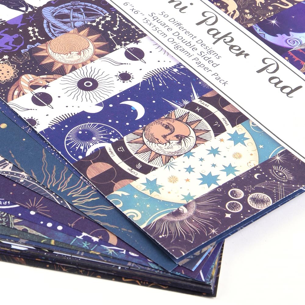 Origami Paper Kit - 100 Sheets of Colorful Paper -6