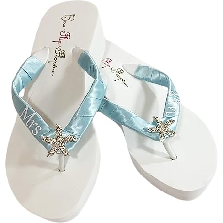 Starfish Flip Flops: A Splash of Coastal Charm